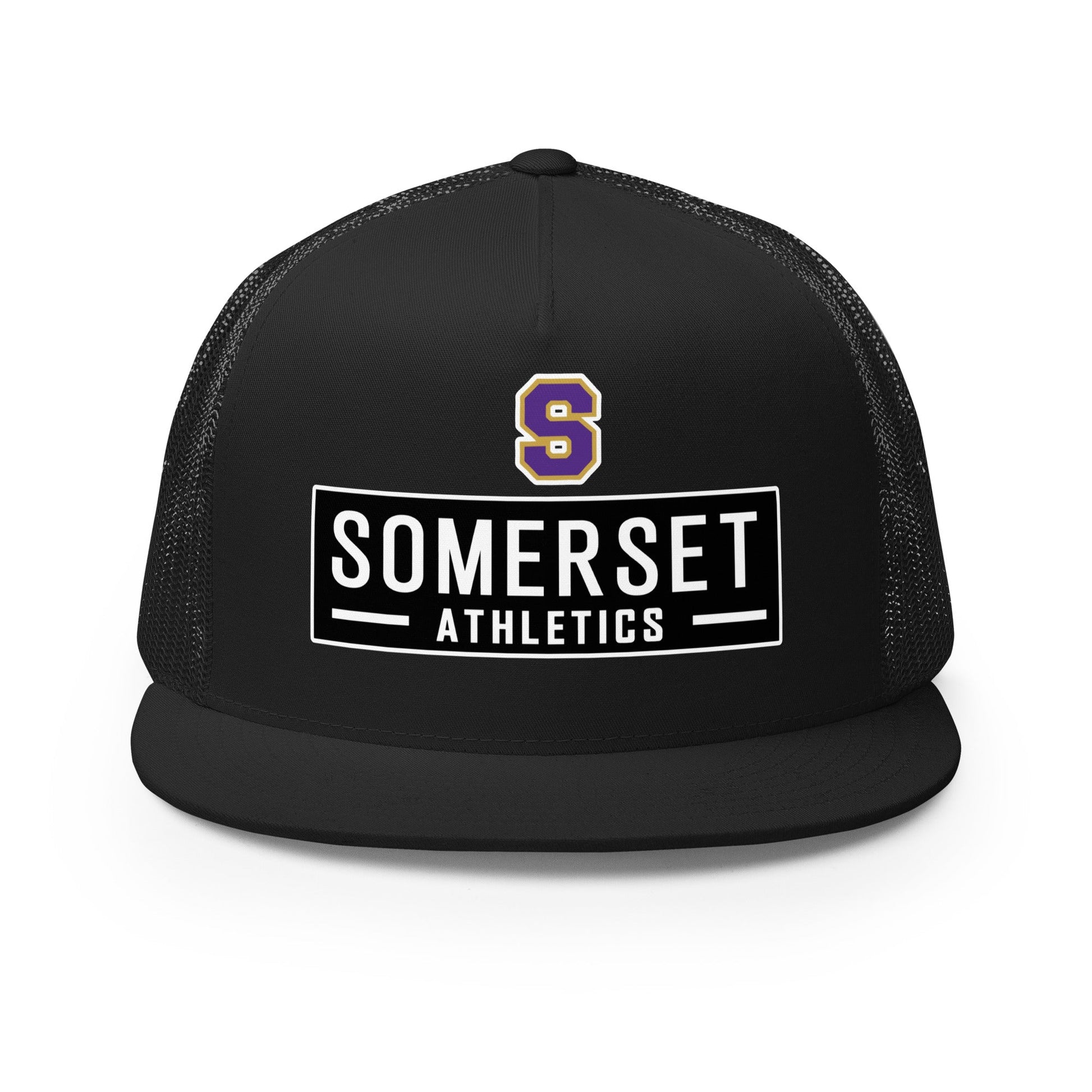 Performance | 5 Panel Trucker Cap | Somerset Athletics | Somerset Logo