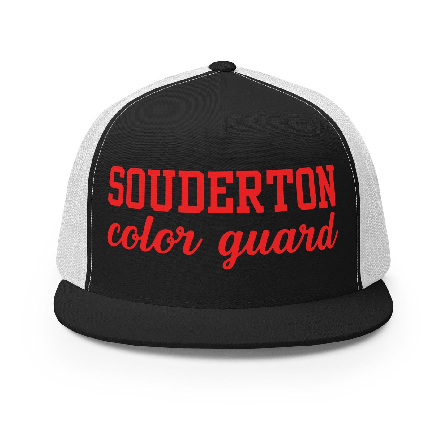 Performance | 5 Panel Trucker Cap | Souderton Color Guard | Crest Logo