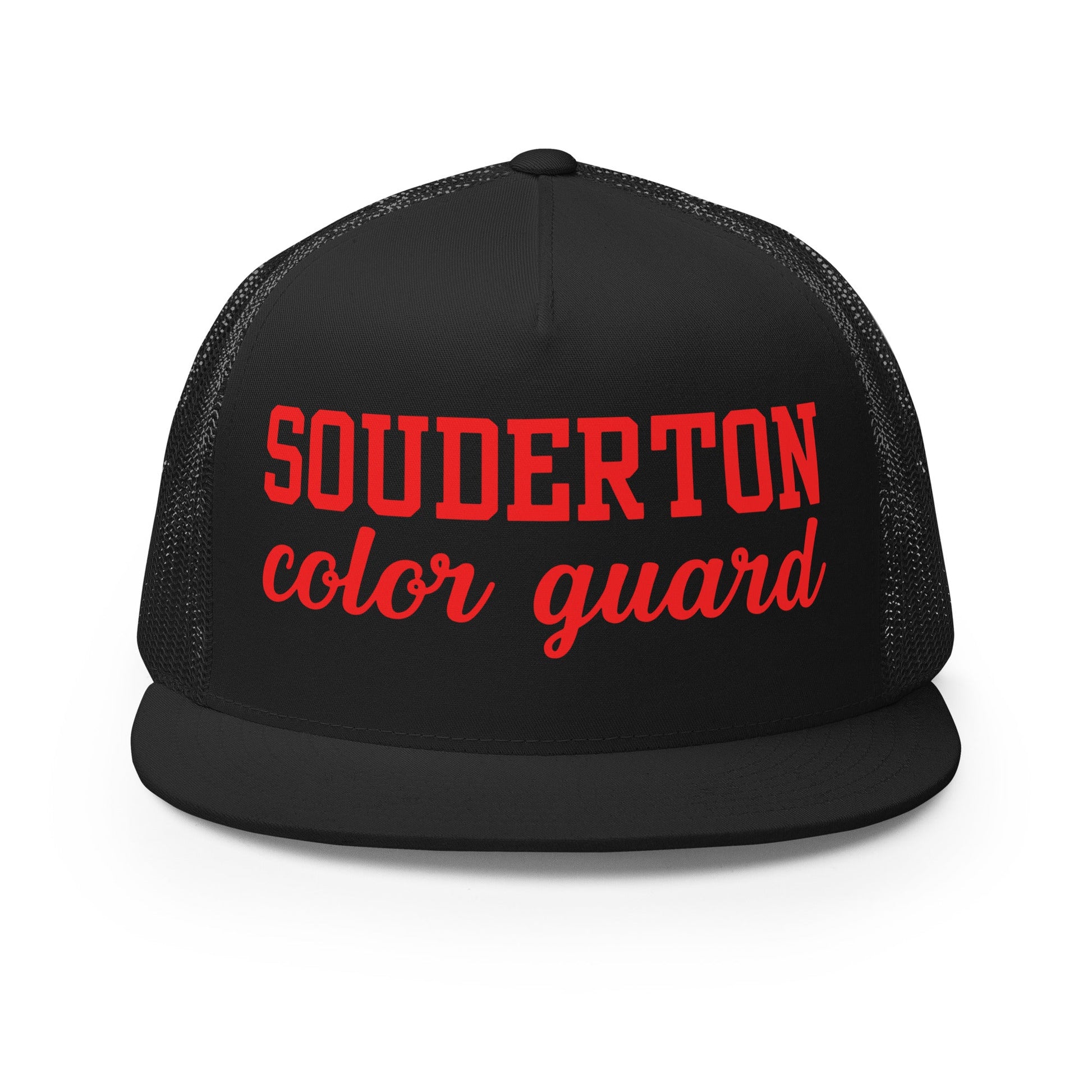 Performance | 5 Panel Trucker Cap | Souderton Color Guard | Crest Logo