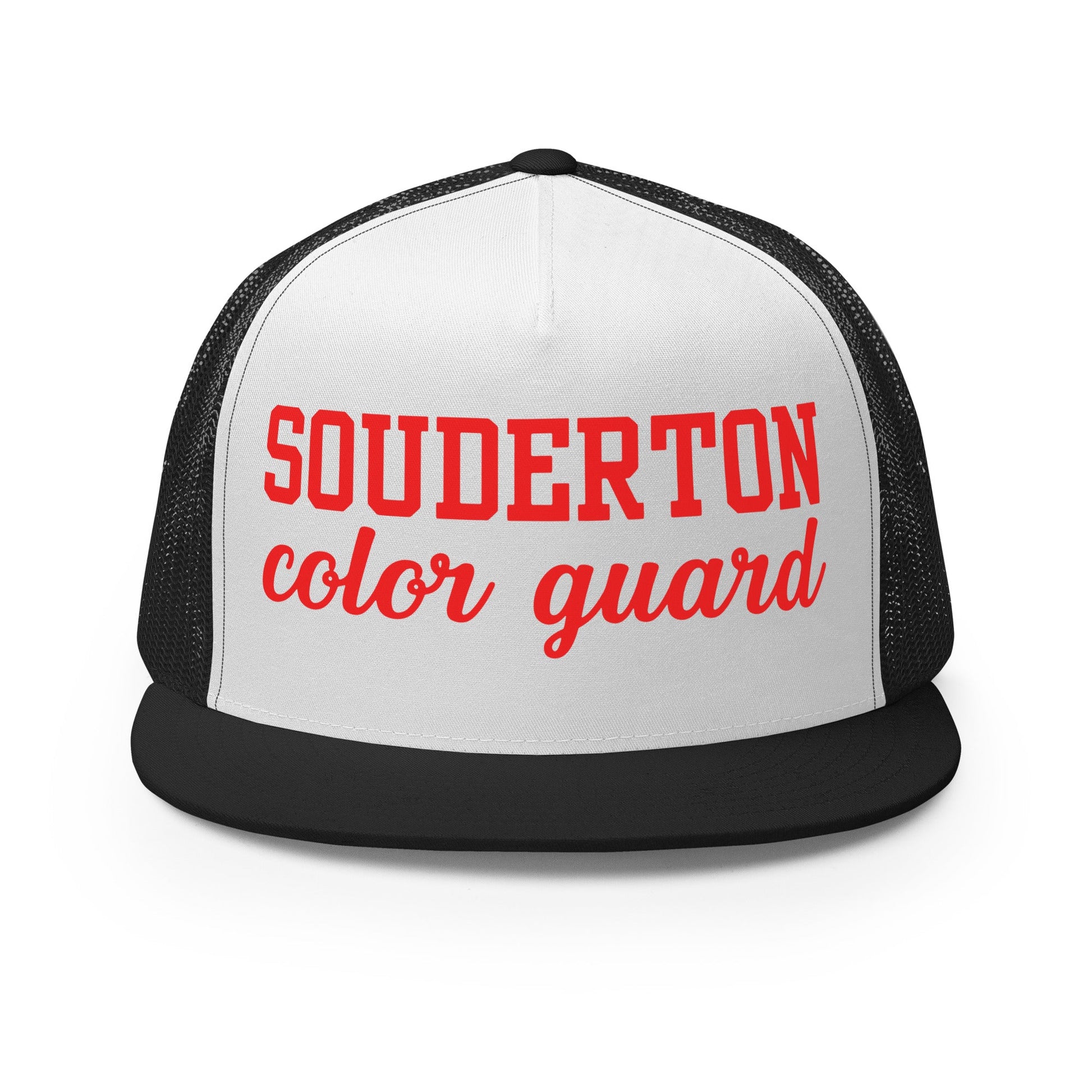 Performance | 5 Panel Trucker Cap | Souderton Color Guard | Crest Logo