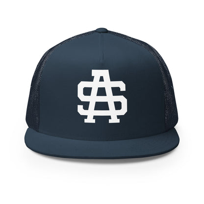 Performance | 5 Panel Trucker Cap | South Alabama Select 8U | Vanguard Logo