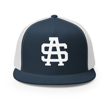 Performance | 5 Panel Trucker Cap | South Alabama Select 8U | Vanguard Logo