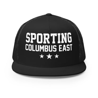 Performance | 5 Panel Trucker Cap | Sporting Columbus East | Vanguard Logo