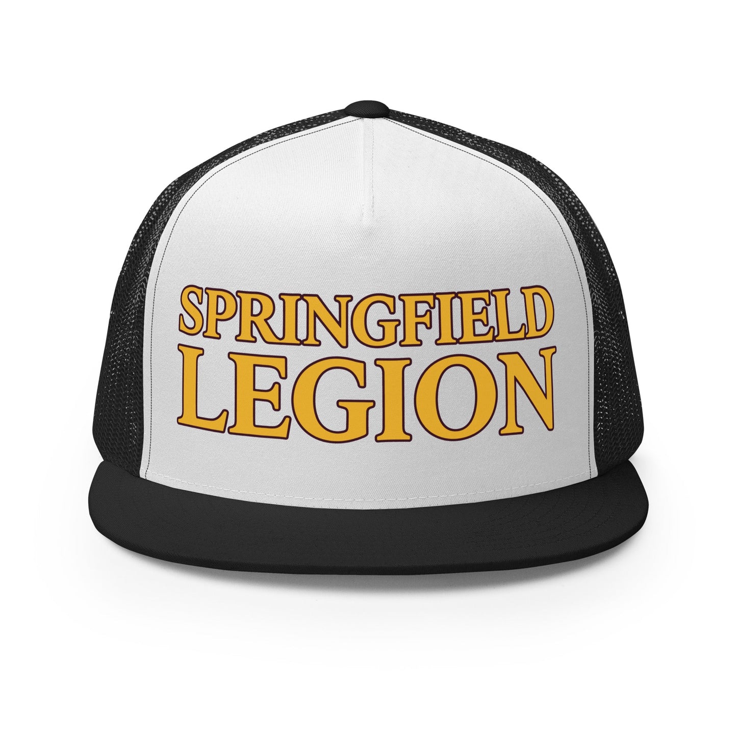 Performance | 5 Panel Trucker Cap | Springfield Legion Hockey Club | Imperial Crest Logo