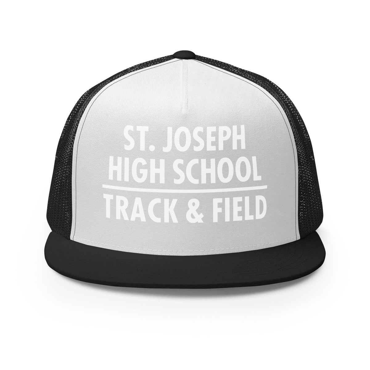 Performance | 5 Panel Trucker Cap | St. Joseph High School - Track & Field | Crest Logo