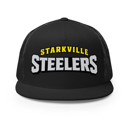 Performance | 5 Panel Trucker Cap | Starkville Steelers | Icon Logo