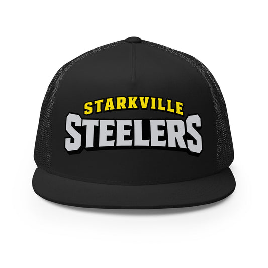 Performance | 5 Panel Trucker Cap | Starkville Steelers | Icon Logo