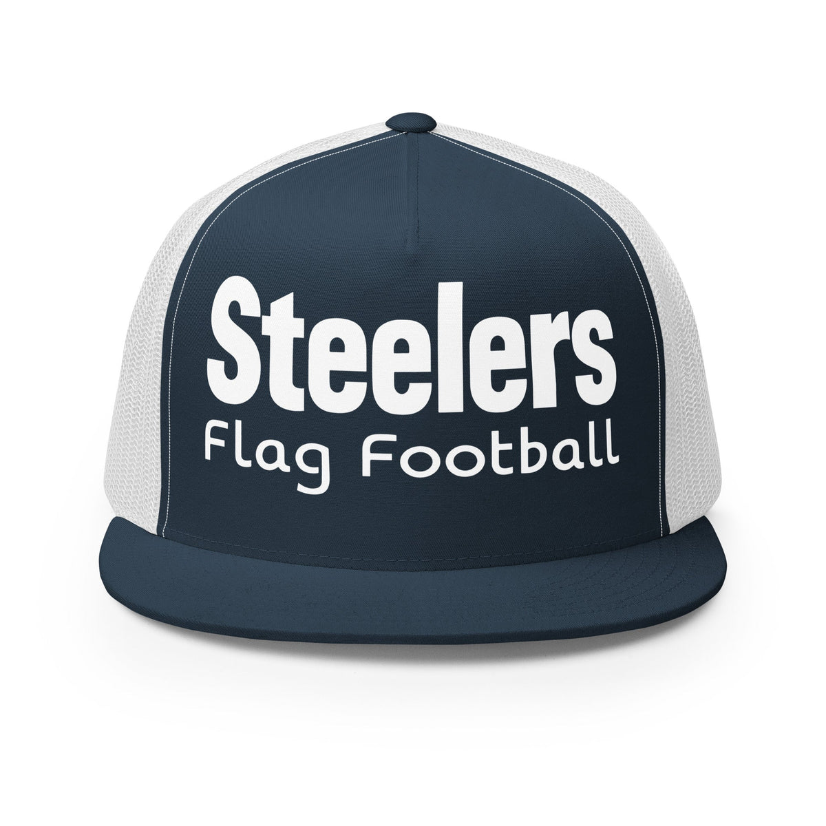 Performance | 5 Panel Trucker Cap | Staten Island Steelers | Script Logo