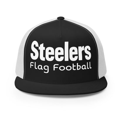 Performance | 5 Panel Trucker Cap | Staten Island Steelers | Script Logo