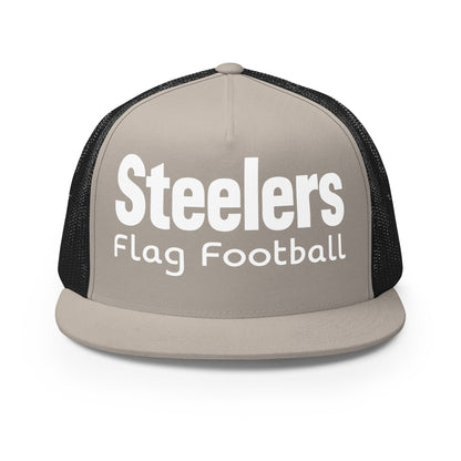 Performance | 5 Panel Trucker Cap | Staten Island Steelers | Script Logo
