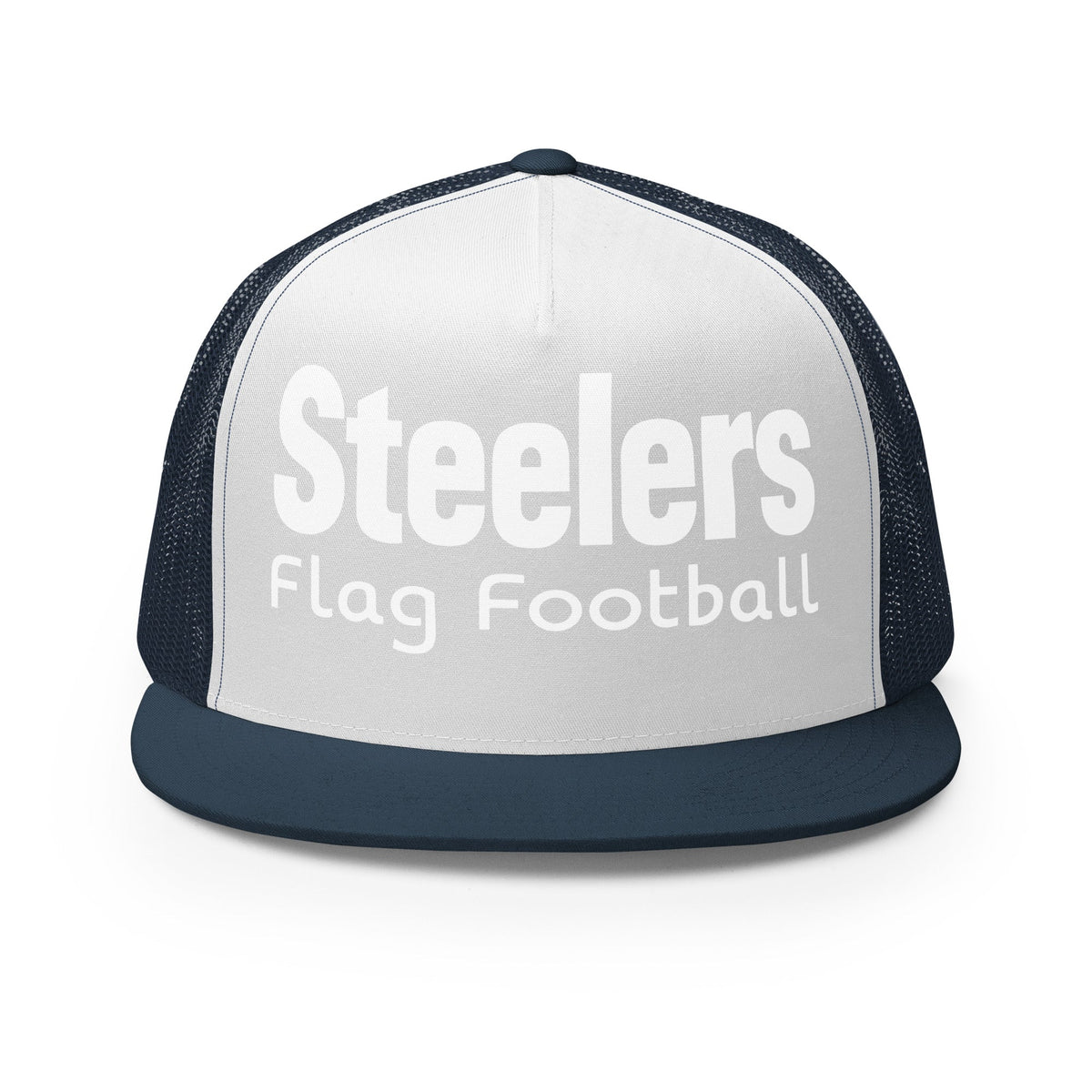 Performance | 5 Panel Trucker Cap | Staten Island Steelers | Script Logo