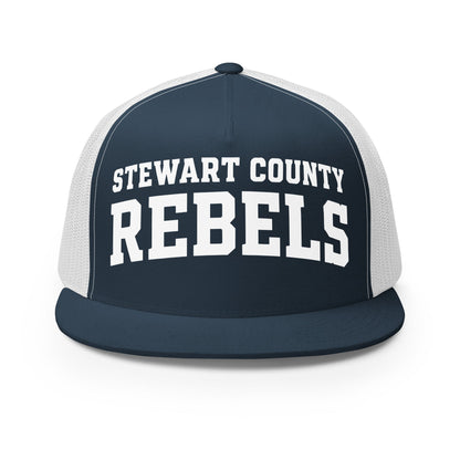 Performance | 5 Panel Trucker Cap | Stewart County Soccer | Scrtipt Logo