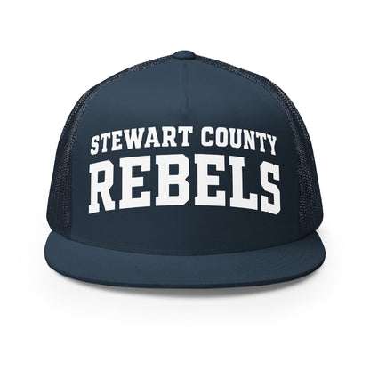 Performance | 5 Panel Trucker Cap | Stewart County Soccer | Scrtipt Logo