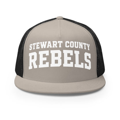 Performance | 5 Panel Trucker Cap | Stewart County Soccer | Scrtipt Logo