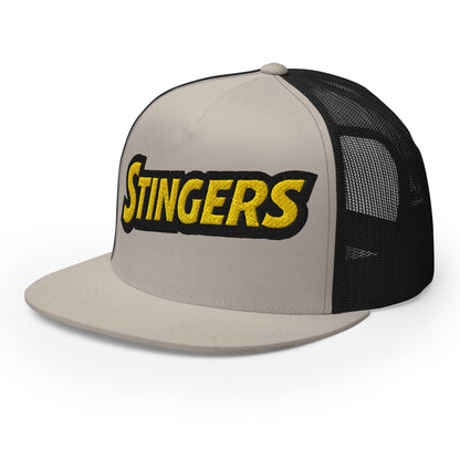 Performance | 5 Panel Trucker Cap | Stingers Softball | Stingers Logo