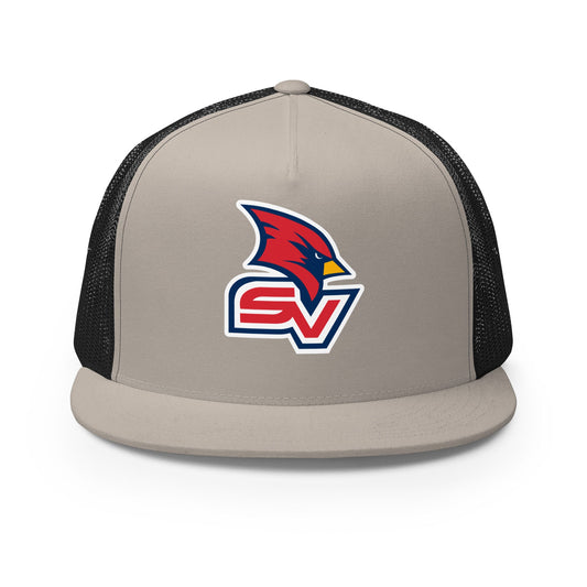 Performance | 5 Panel Trucker Cap | SVSU Feature twirlers | Icon Logo