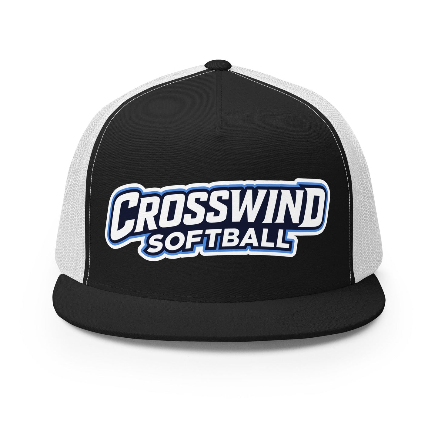 Performance | 5 Panel Trucker Cap | SW Kansas Crosswind | Shield Logo