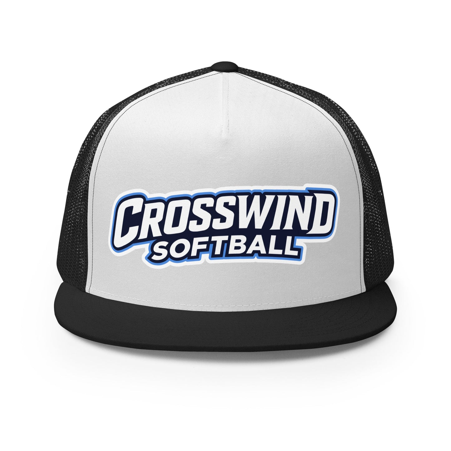 Performance | 5 Panel Trucker Cap | SW Kansas Crosswind | Shield Logo