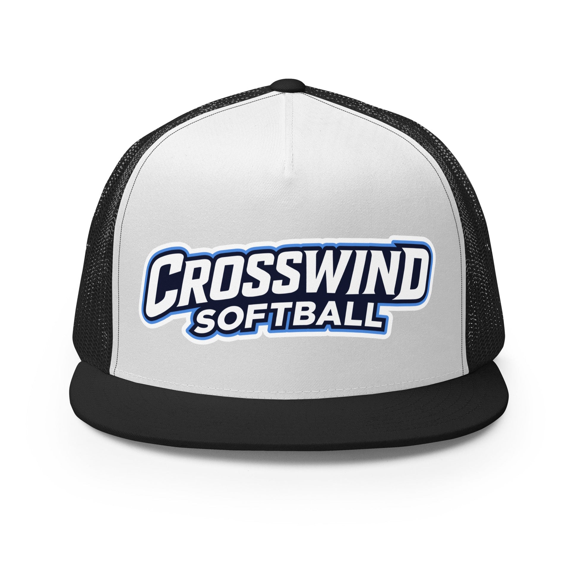 Performance | 5 Panel Trucker Cap | SW Kansas Crosswind | Shield Logo