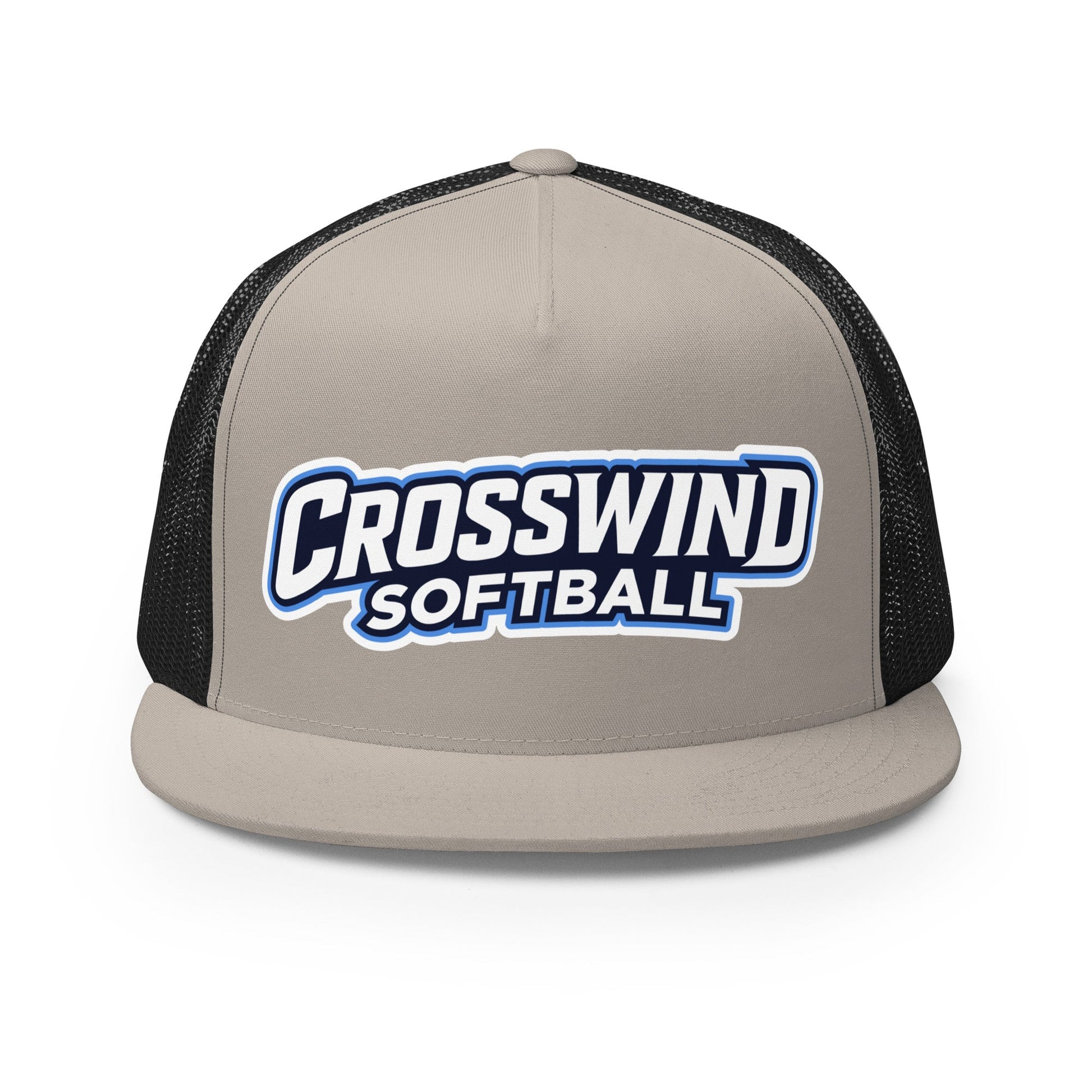 Performance | 5 Panel Trucker Cap | SW Kansas Crosswind | Shield Logo