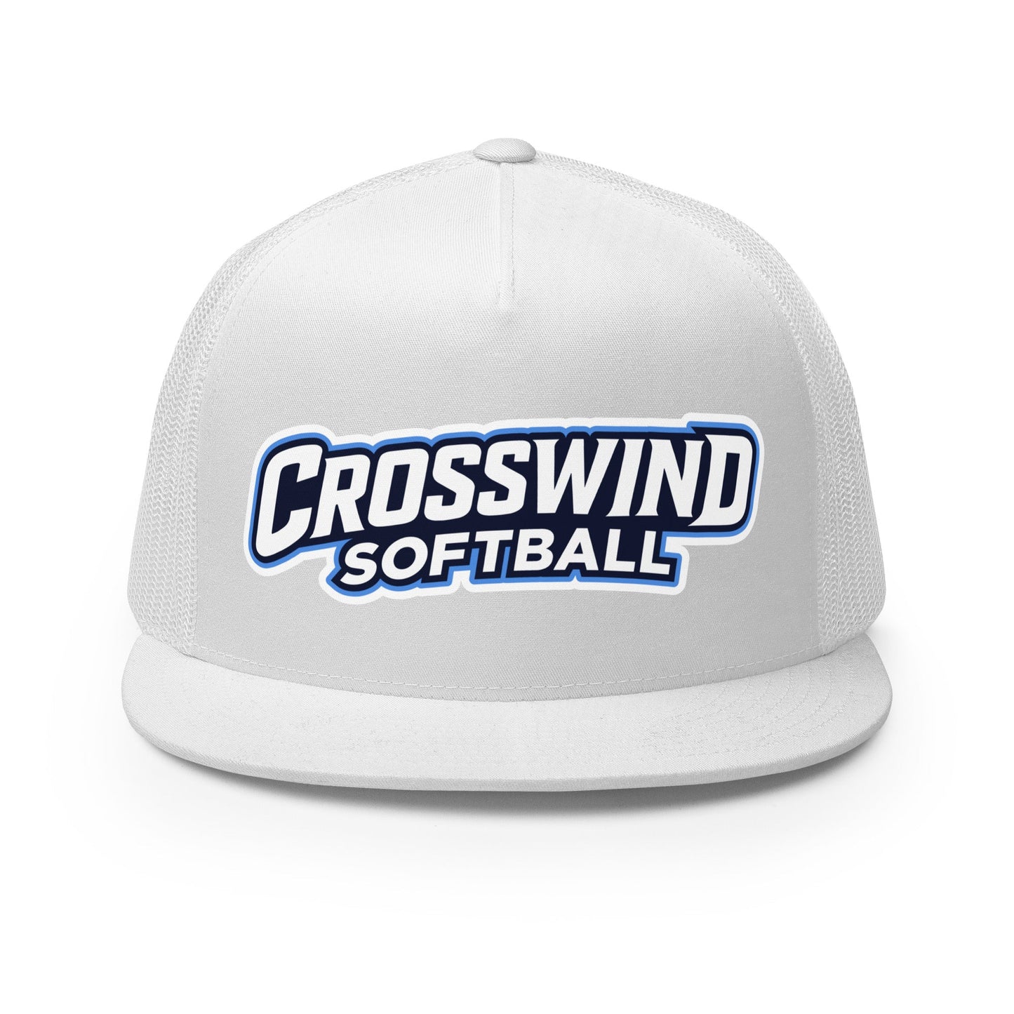 Performance | 5 Panel Trucker Cap | SW Kansas Crosswind | Shield Logo