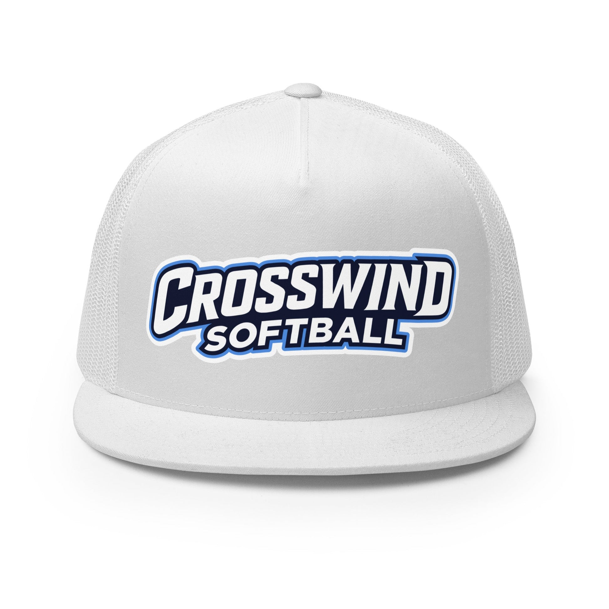 Performance | 5 Panel Trucker Cap | SW Kansas Crosswind | Shield Logo