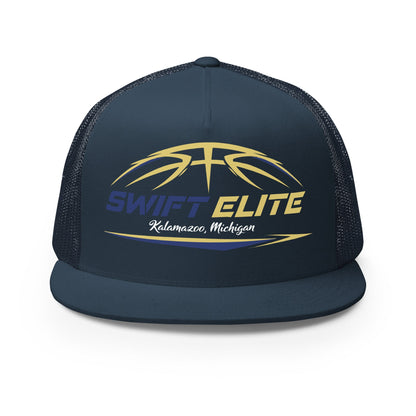 Performance | 5 Panel Trucker Cap | S.W.I.F.T. ELITE | Main Logo
