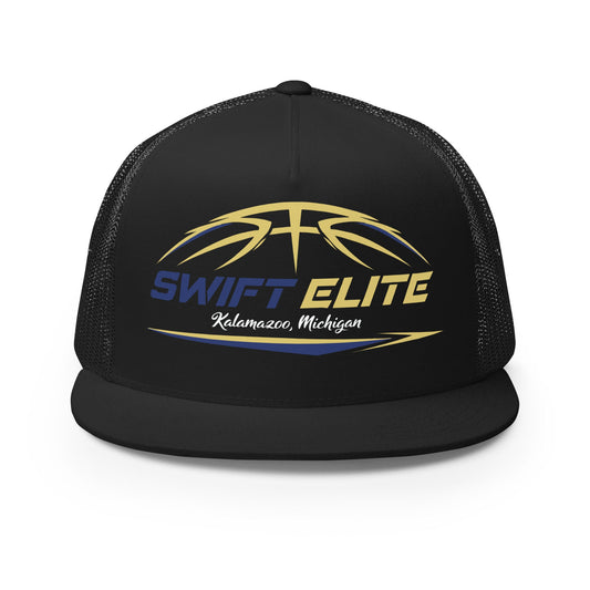 Performance | 5 Panel Trucker Cap | S.W.I.F.T. ELITE | Main Logo