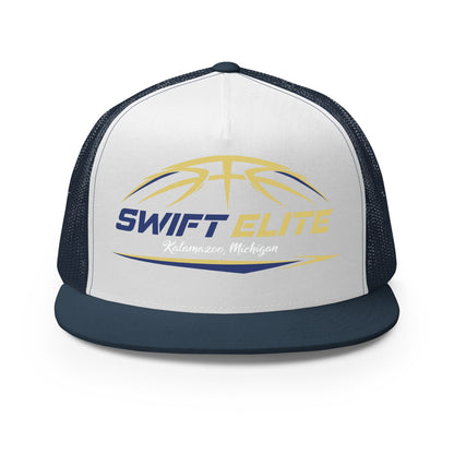 Performance | 5 Panel Trucker Cap | S.W.I.F.T. ELITE | Main Logo