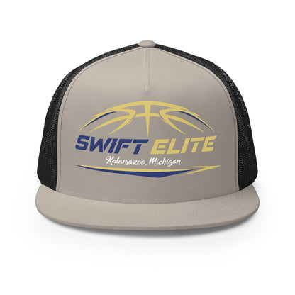 Performance | 5 Panel Trucker Cap | S.W.I.F.T. ELITE | Main Logo