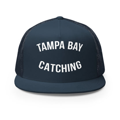 Performance | 5 Panel Trucker Cap | Tampa Bay Catching | Script Logo
