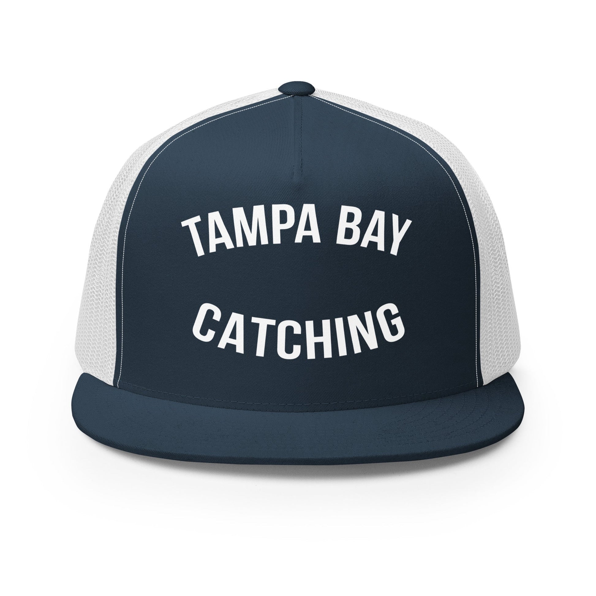Performance | 5 Panel Trucker Cap | Tampa Bay Catching | Script Logo