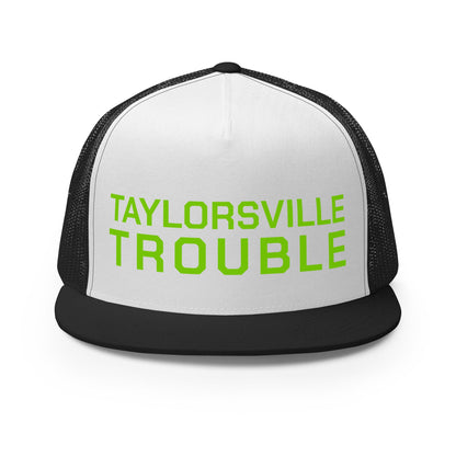 Performance | 5 Panel Trucker Cap | Taylorsville Trouble | Shield Logo