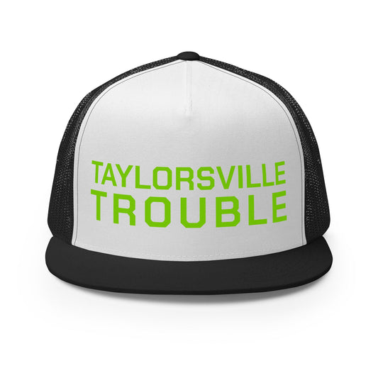 Performance | 5 Panel Trucker Cap | Taylorsville Trouble | Shield Logo