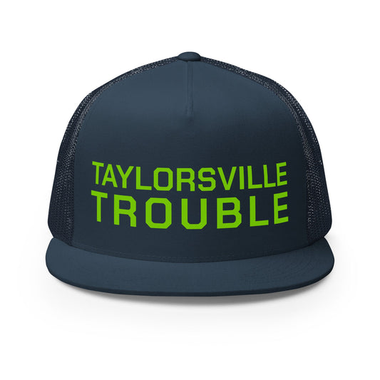 Performance | 5 Panel Trucker Cap | Taylorsville Trouble | Shield Logo