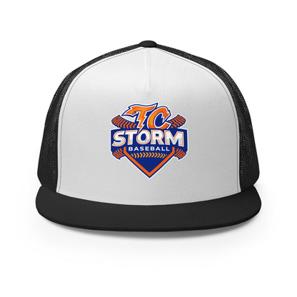 Performance | 5 Panel Trucker Cap | TC Storm baseball | TC Badge Logo