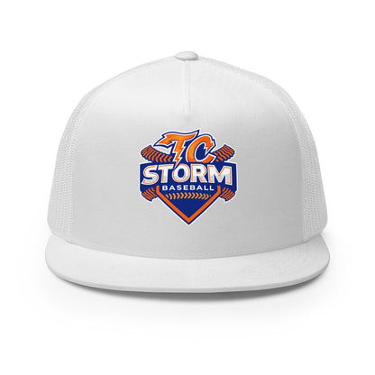 Performance | 5 Panel Trucker Cap | TC Storm baseball | TC Badge Logo