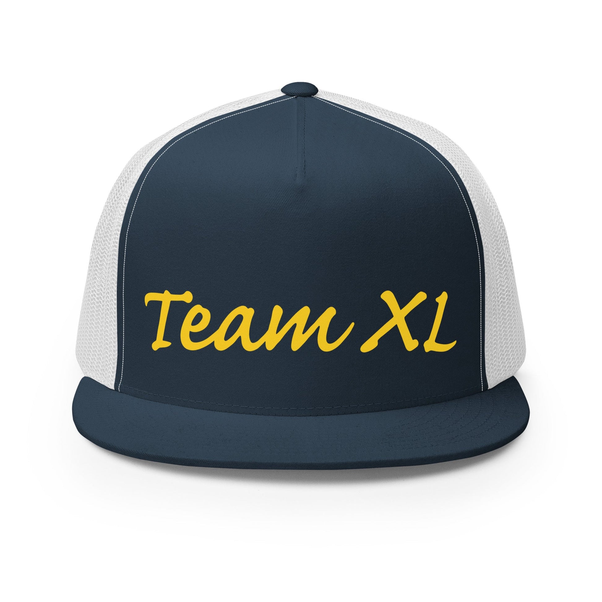 Performance | 5 Panel Trucker Cap | Team XL | Modern Script Logo