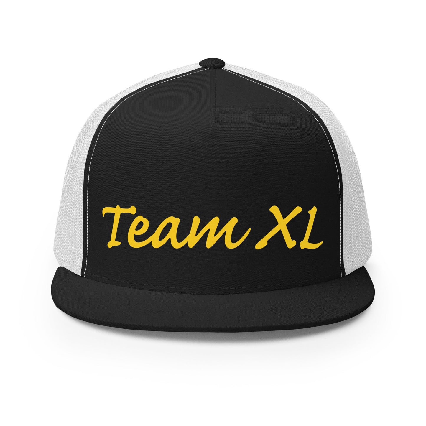Performance | 5 Panel Trucker Cap | Team XL | Modern Script Logo