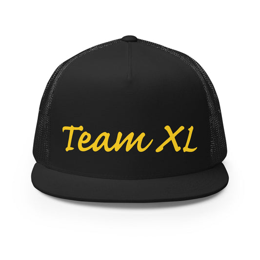 Performance | 5 Panel Trucker Cap | Team XL | Modern Script Logo