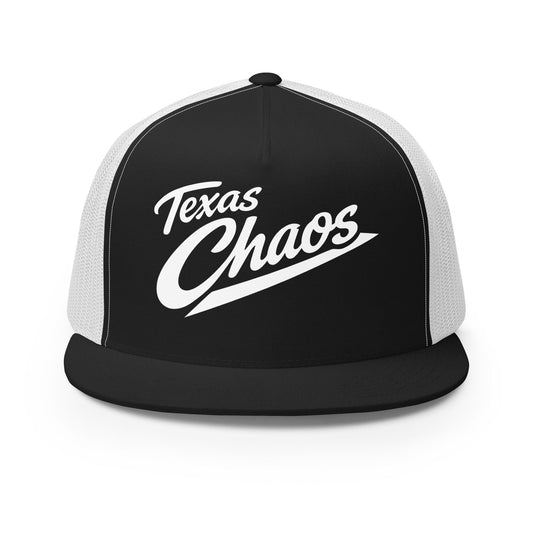 Performance | 5 Panel Trucker Cap | Texas Chaos | Crest Logo