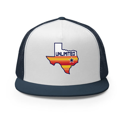 Performance | 5 Panel Trucker Cap | Texas Unlimited