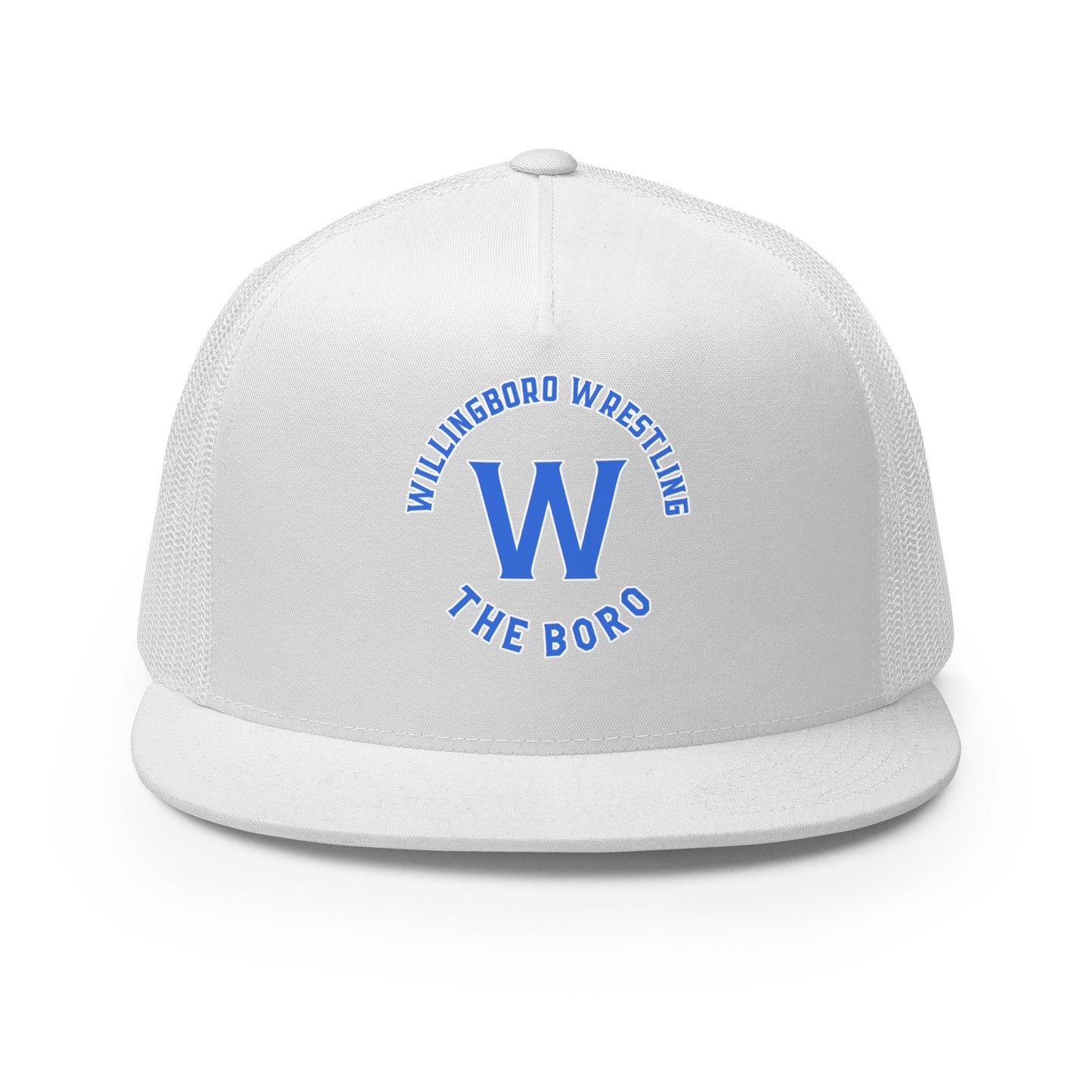 Performance | 5 Panel Trucker Cap | The Boro Brand | Script Logo