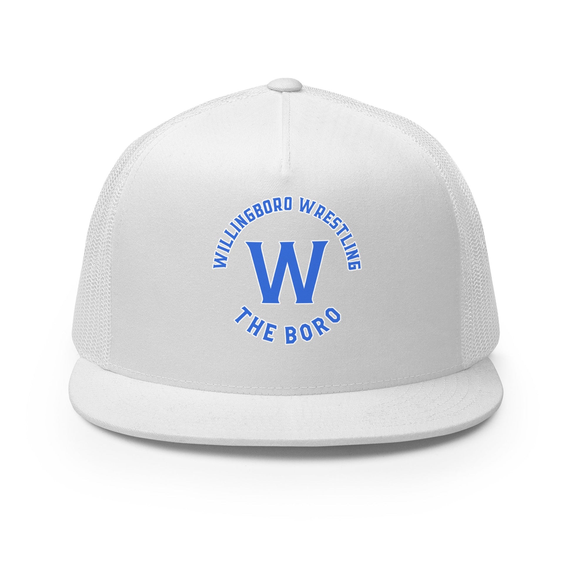 Performance | 5 Panel Trucker Cap | The Boro Brand | Script Logo