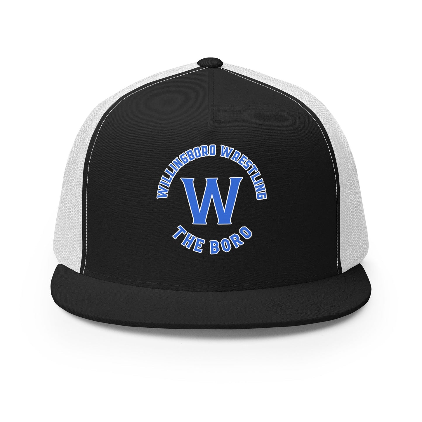 Performance | 5 Panel Trucker Cap | The Boro Brand | Script Logo