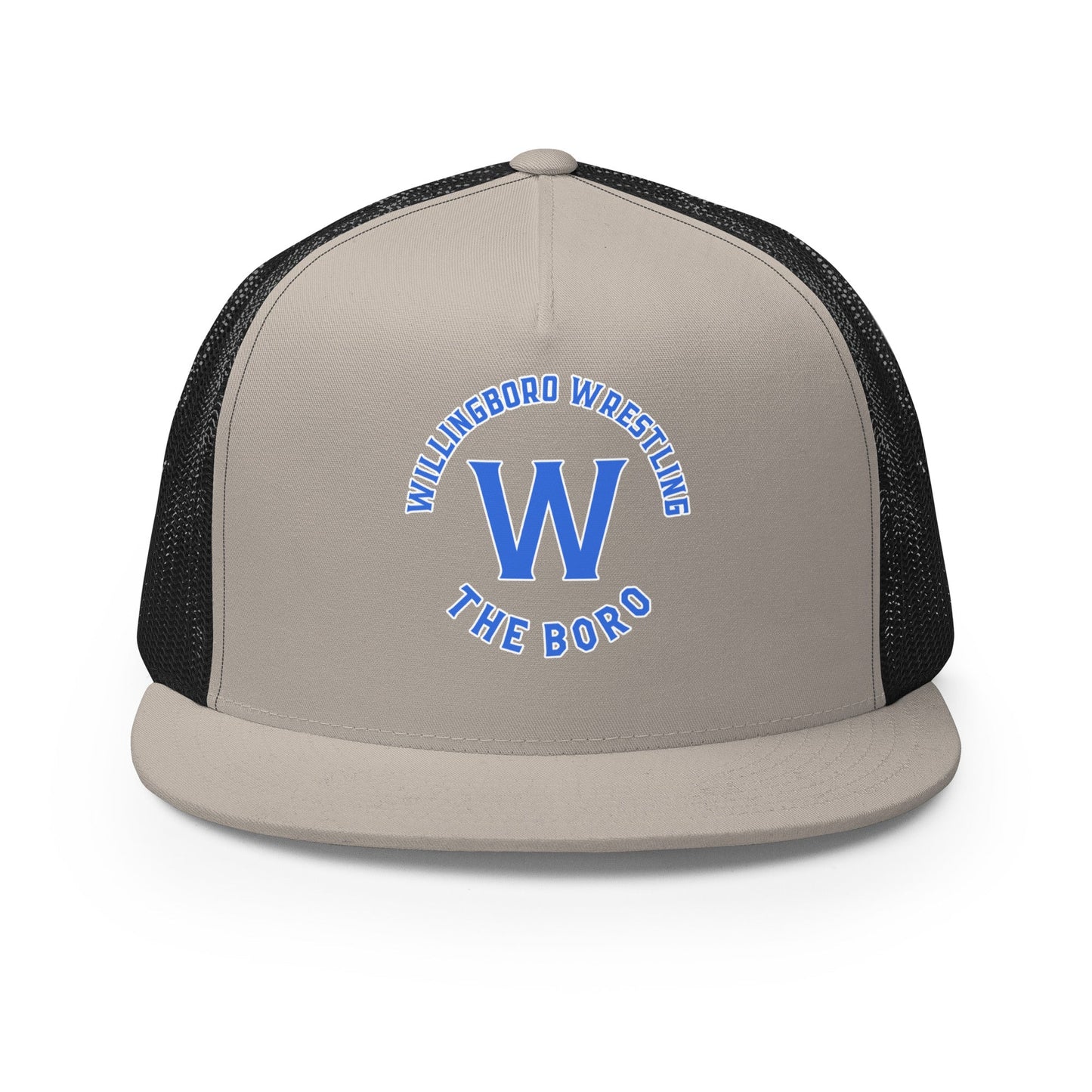 Performance | 5 Panel Trucker Cap | The Boro Brand | Script Logo