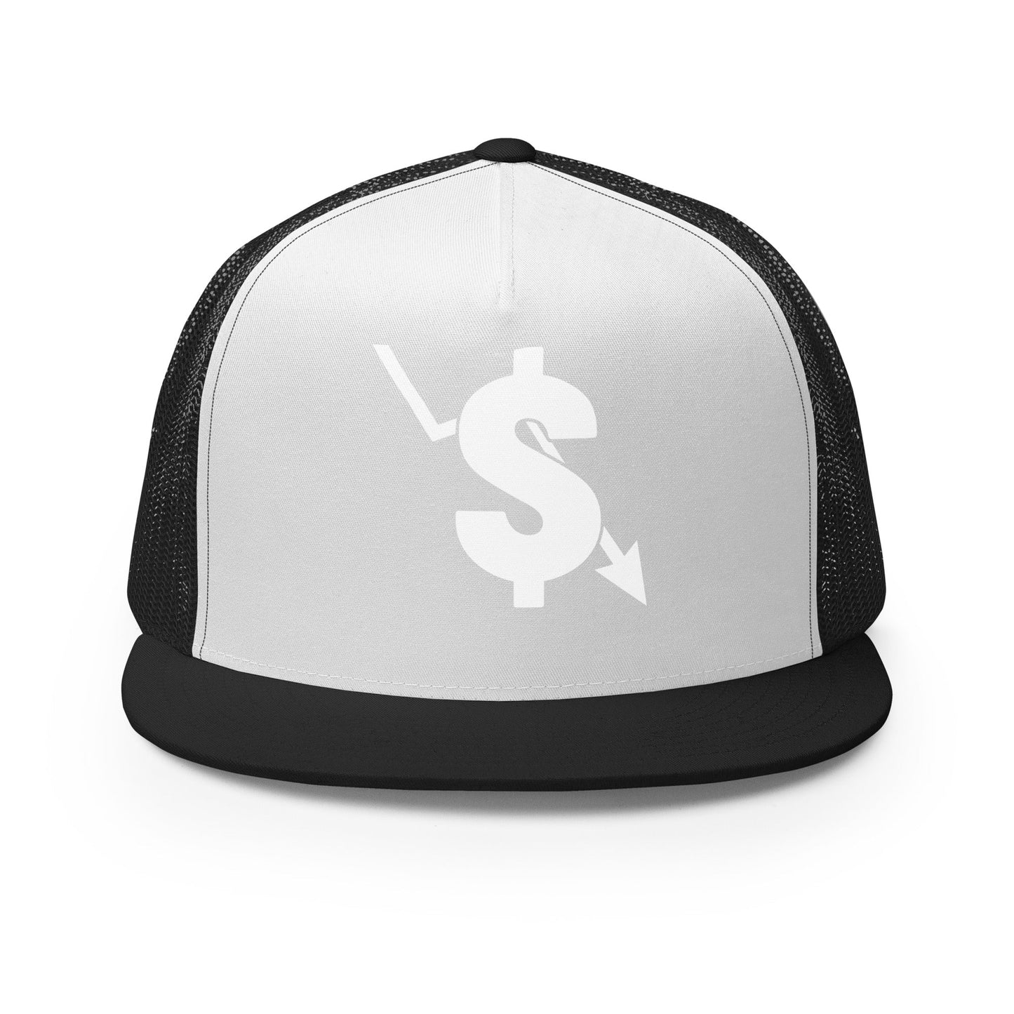 Performance | 5 Panel Trucker Cap | The Lowest Bidders | Shield Logo