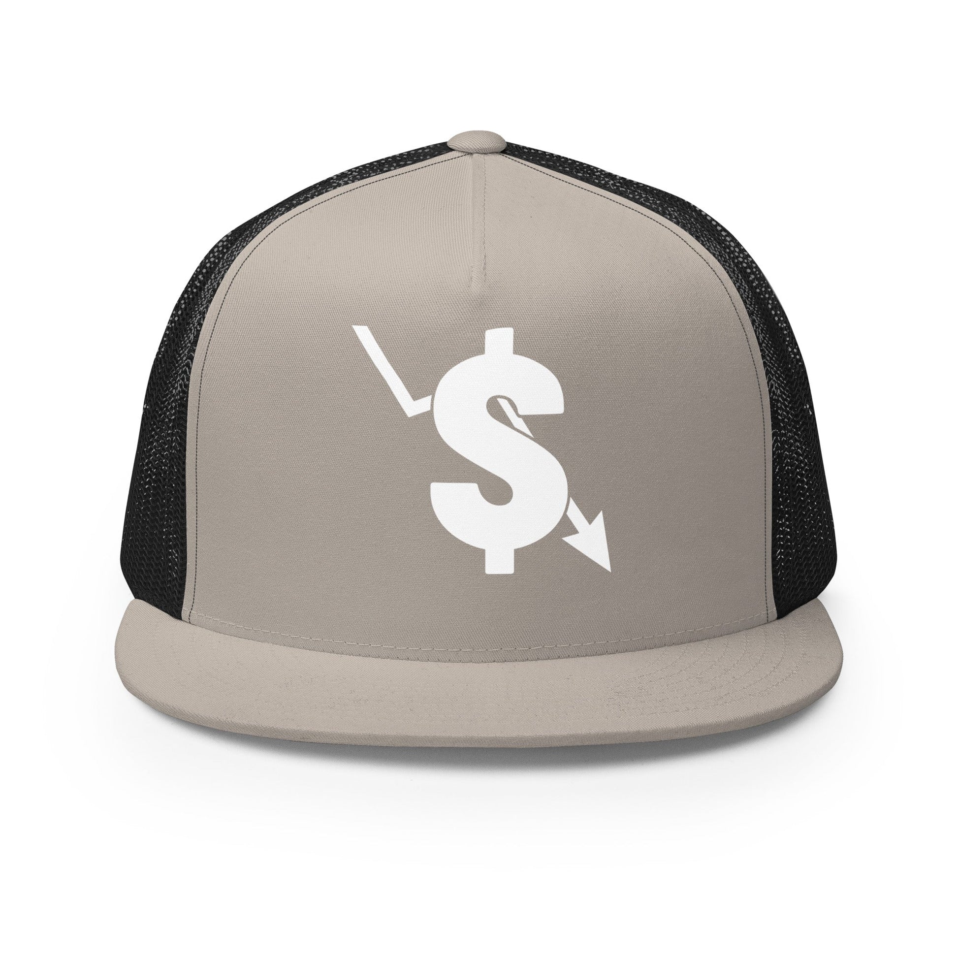 Performance | 5 Panel Trucker Cap | The Lowest Bidders | Shield Logo