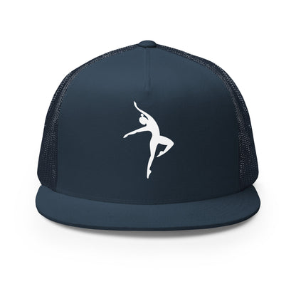 Performance | 5 Panel Trucker Cap | The Move Co. | Emblem Logo