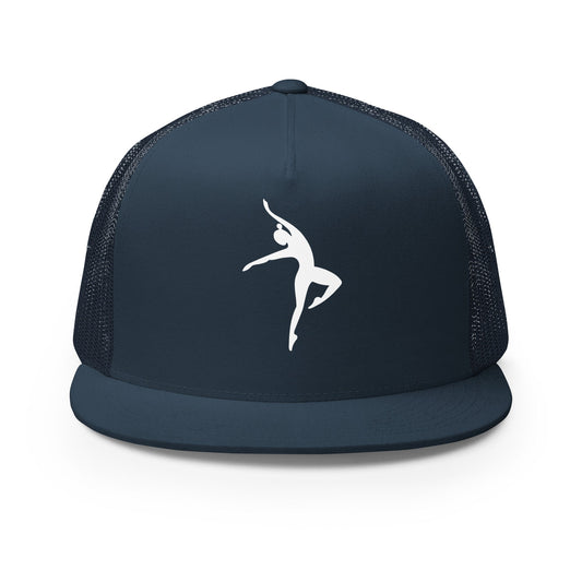 Performance | 5 Panel Trucker Cap | The Move Co. | Emblem Logo